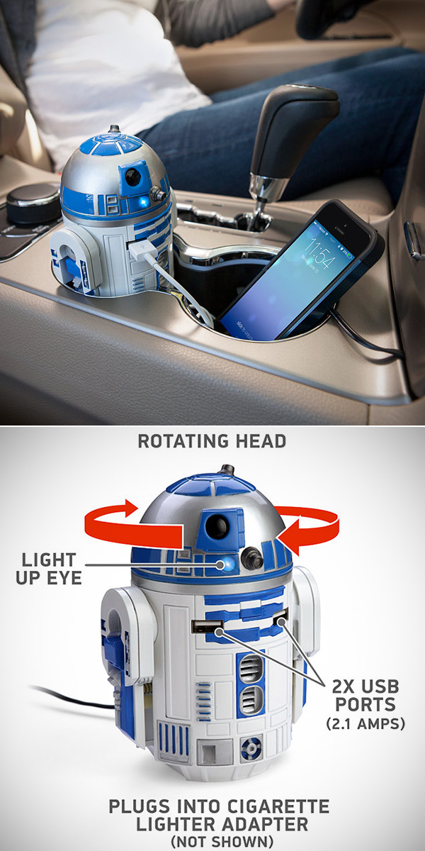 R2-D2 USB Car Charger Might be the Droid You're Looking For