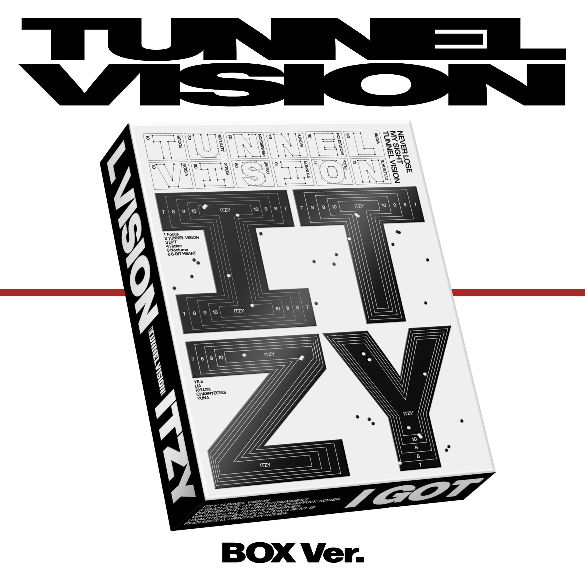 ITZY - TUNNEL VISION (Box ver.) – Kpop Planet Global