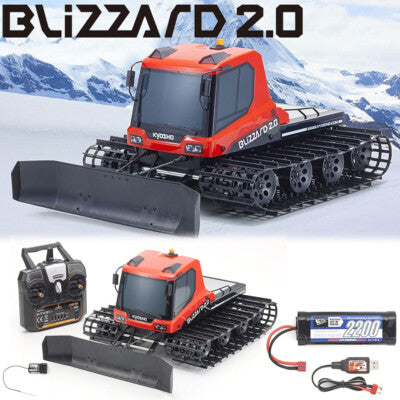 Kyosho Blizzard 2.0 Ready To Run RC Remote Control Tracked Snow