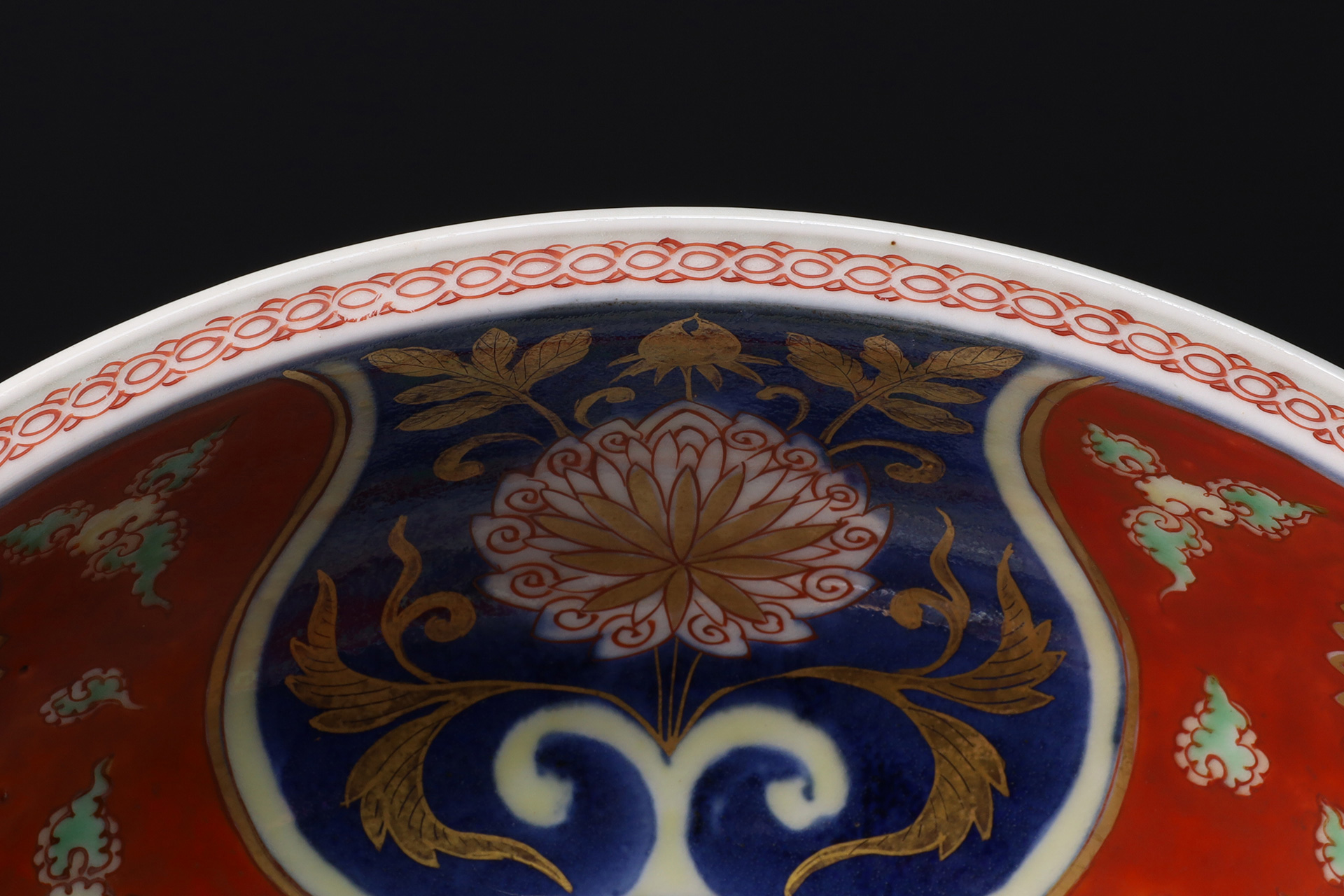 古伊万里色絵荒磯文鉢（江戸時代） - 天平堂（TENPYODO）