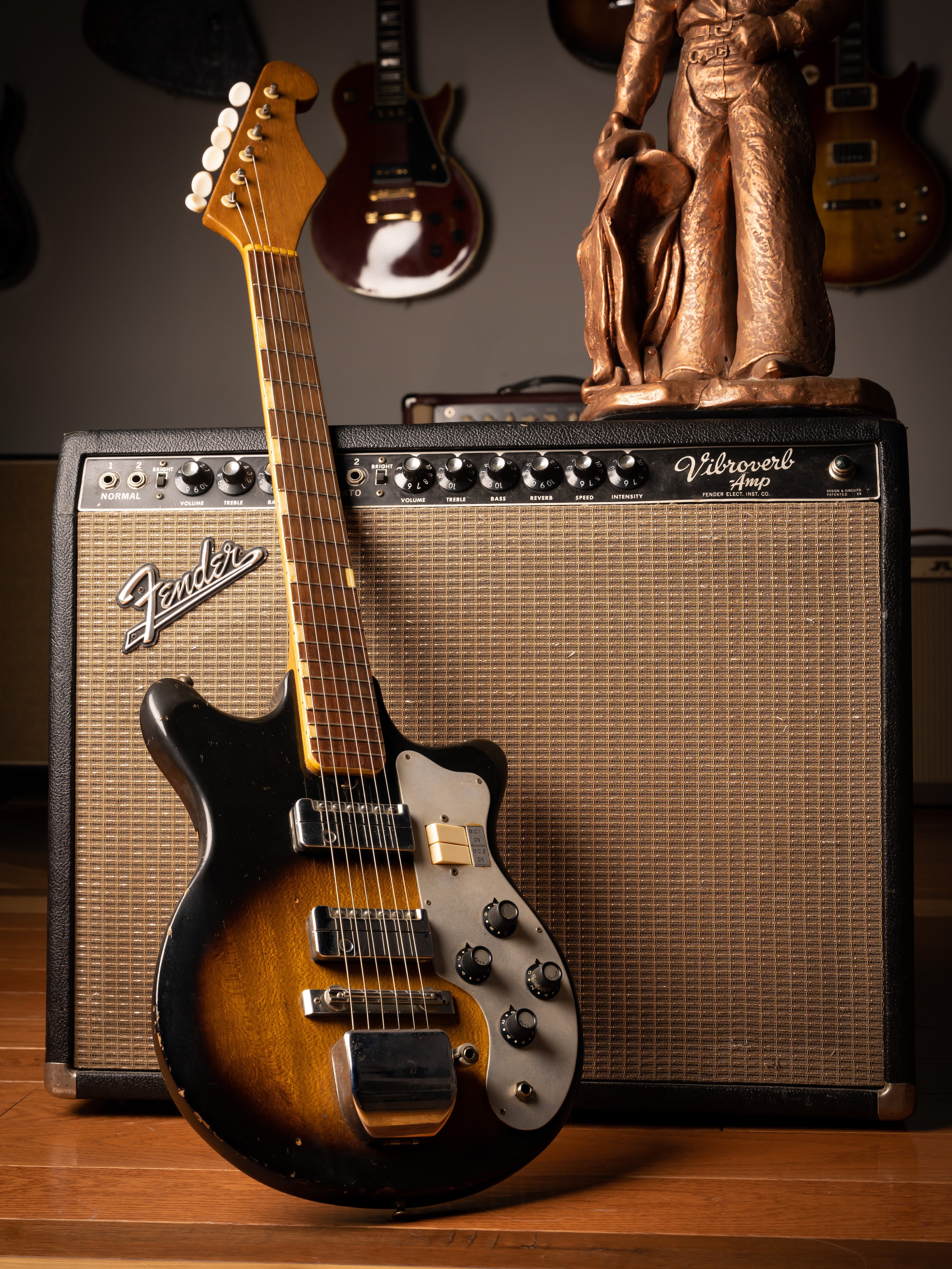 1960s Teisco MJ-2L Sunburst – The Guitar Haunt