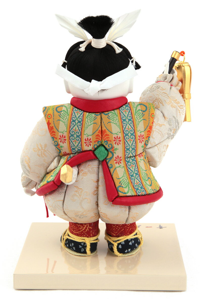 五月人形 コンパクト 幸一光 松崎人形 桃太郎 武者人形 浮世人形 木目