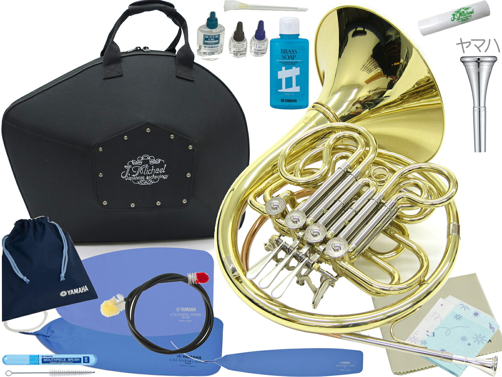 楽天市場】J Michael Jマイケル 3年保証 FH-850 フレンチホルン フル