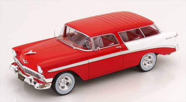 楽天市場】ミニカー 1/18 1956 シボレー ベルエア ノマド ステーション