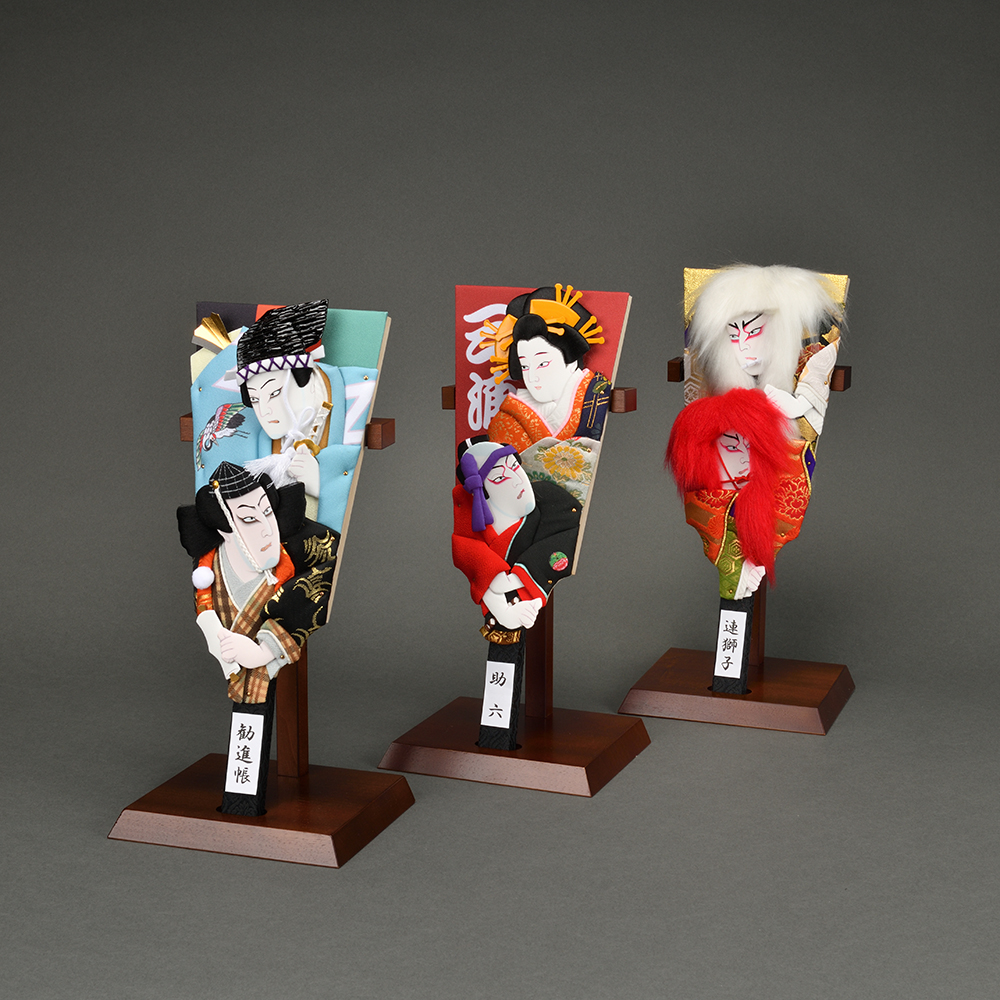 尺 押絵羽子板 二人 | JAPANESE-WABI SABI STORE