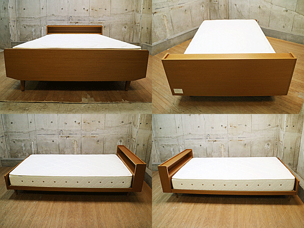 unico】ウニコ ALBERO(アルベロ) セミダブルベッド マットレス付き