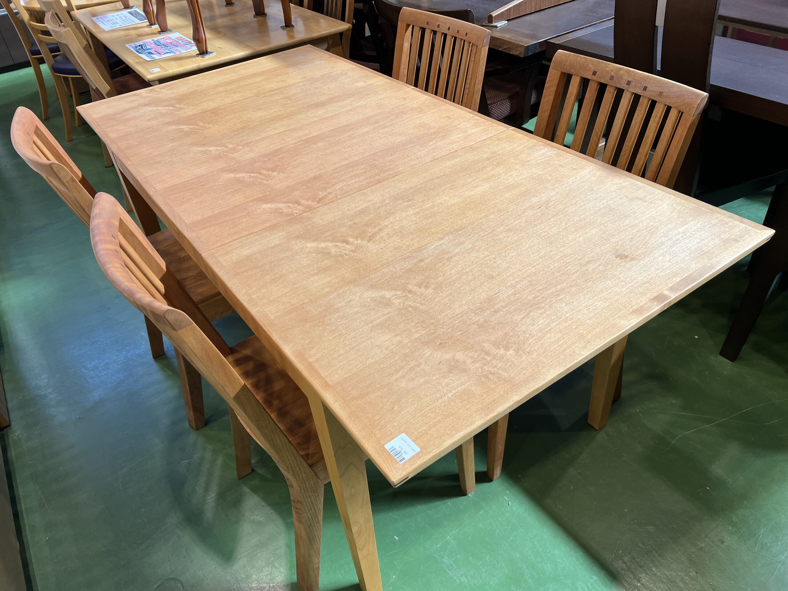 BOSCO｜朝日木材加工｜伸長式ダイニング5点セット買取致しました｜愛