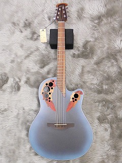 エレアコギター】国内限定、青は200本！赤は100本！オベーション「CE44