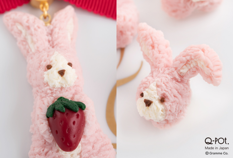 真っ赤な苺に愛らしいピンク色「ストロベリーミルクなうさぎ」が2月19