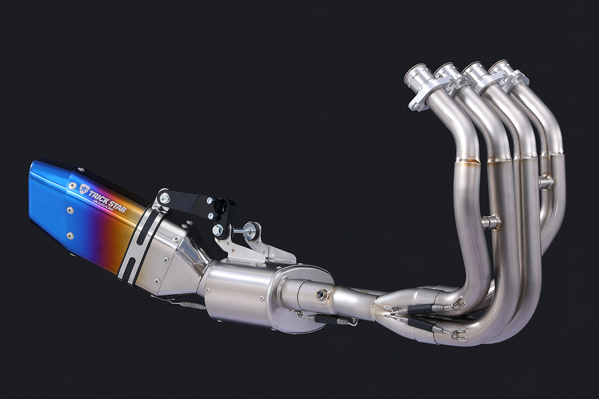 新製品情報】ZX-4R SE/4RR（24-25）政府認証ダウンフルエキゾースト