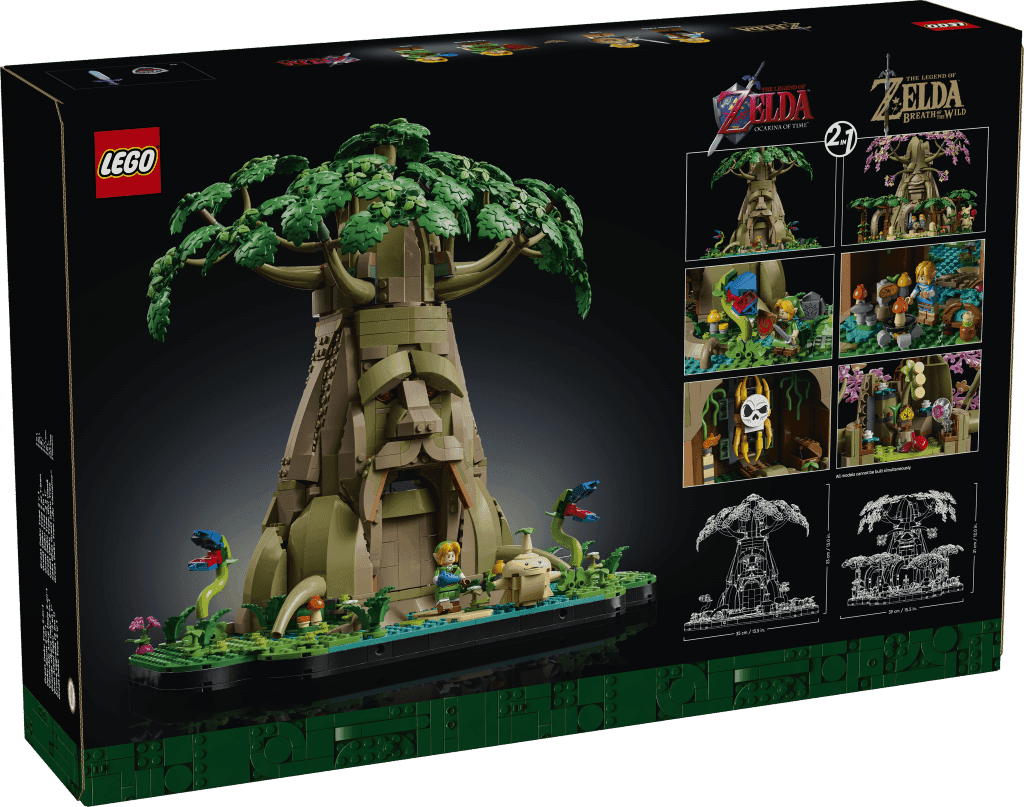 LEGO 77092 Great Deku Tree 2-in-1 Set: Zelda's Iconic Build