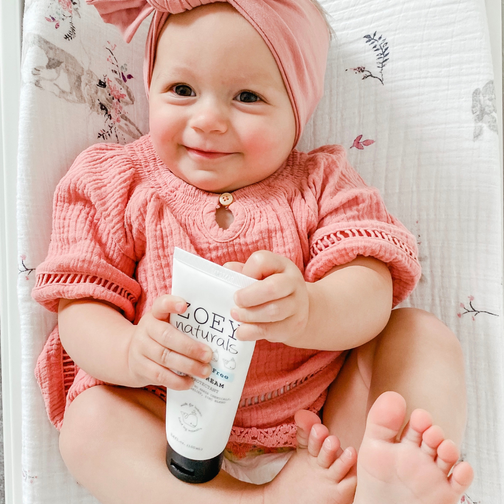 Zoey Naturals Zinc Oxide Diaper Rash Cream