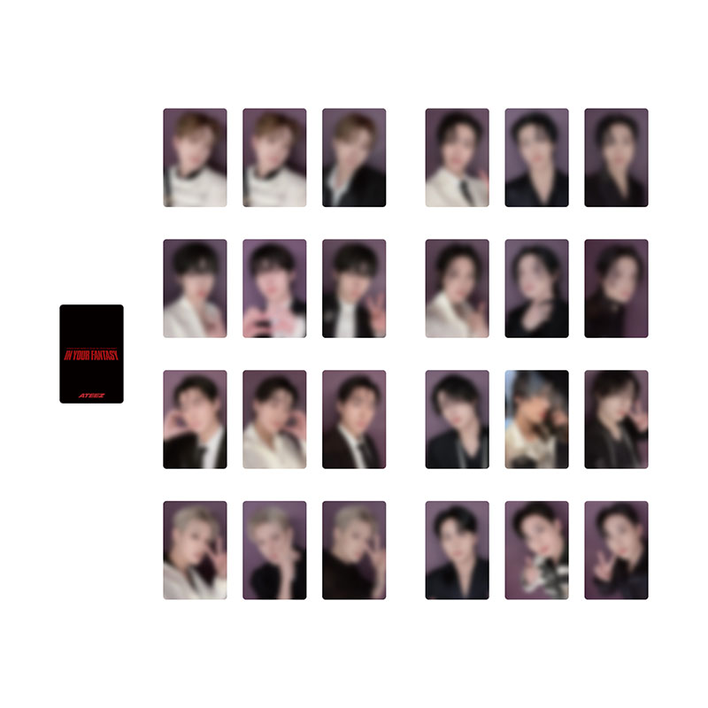 トレーディングカード3枚セット(全24種) - ATEEZ JAPAN OFFICIAL EVENT