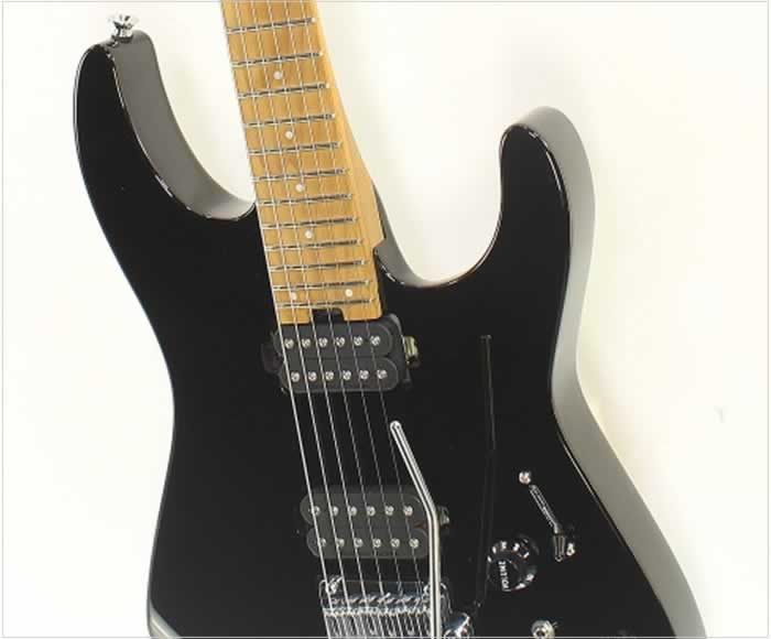 Charvel Dinky DK24 HH 2PT Black, 2019 | archive.12fret.com