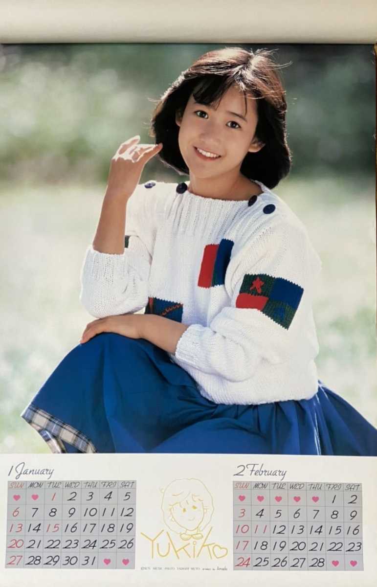Yahoo!オークション - 岡田有希子 カレンダー