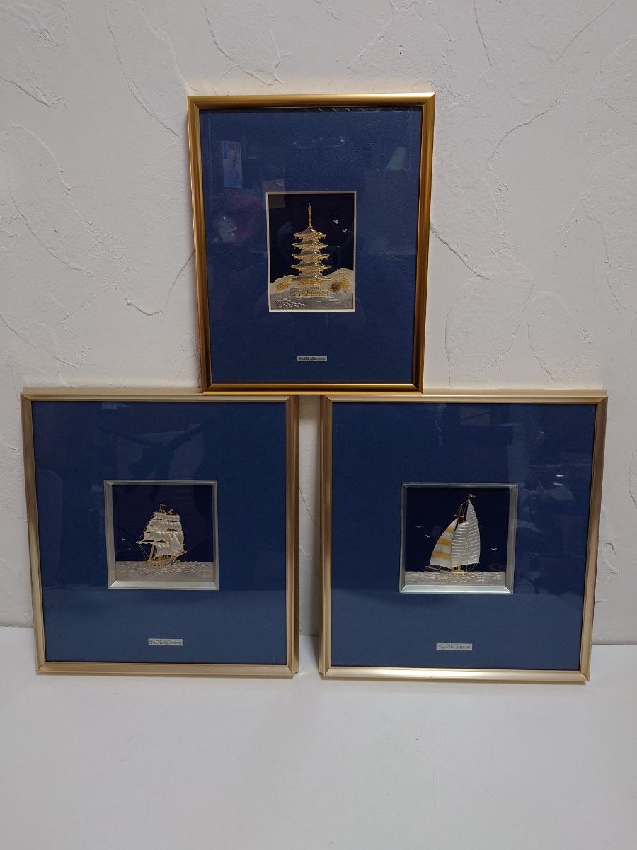 TAKEHIKO 武比古作 純銀レリーフ SILVER999 シルバー 銀細工 純銀