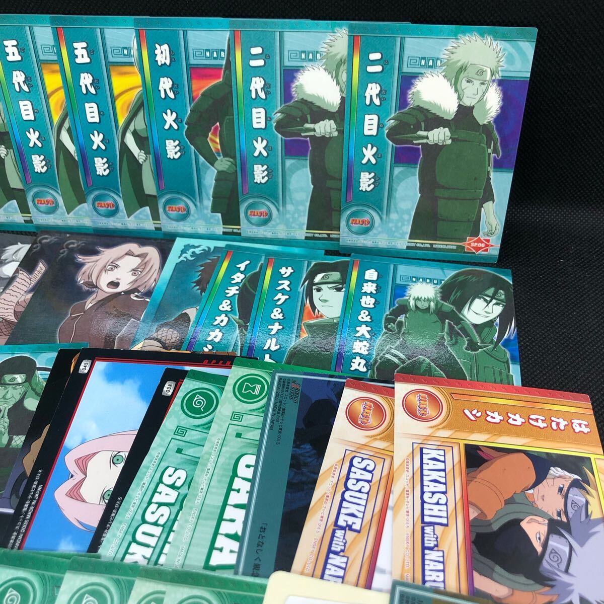 ナルト NARUTO エッチングカード カードダス その他カード 45枚セット