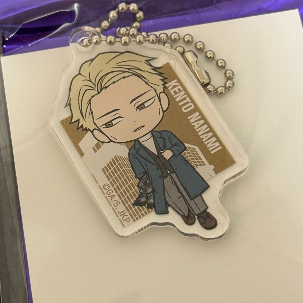 呪術廻戦カフェ 2024 渋谷事変 ミニキャラアクリルキーホルダー 七海建