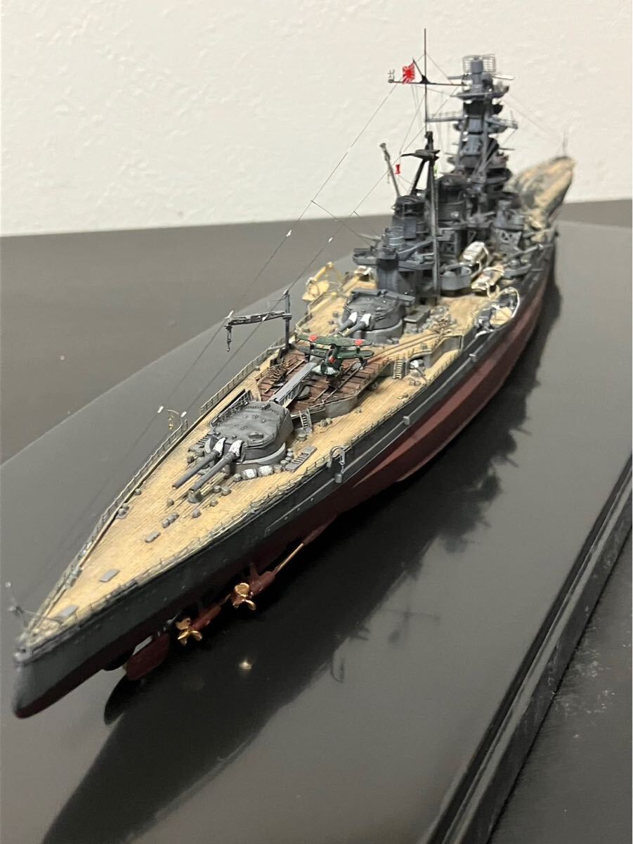 Yahoo!オークション - 1/700 日本海軍戦艦 榛名 精密塗装完成品