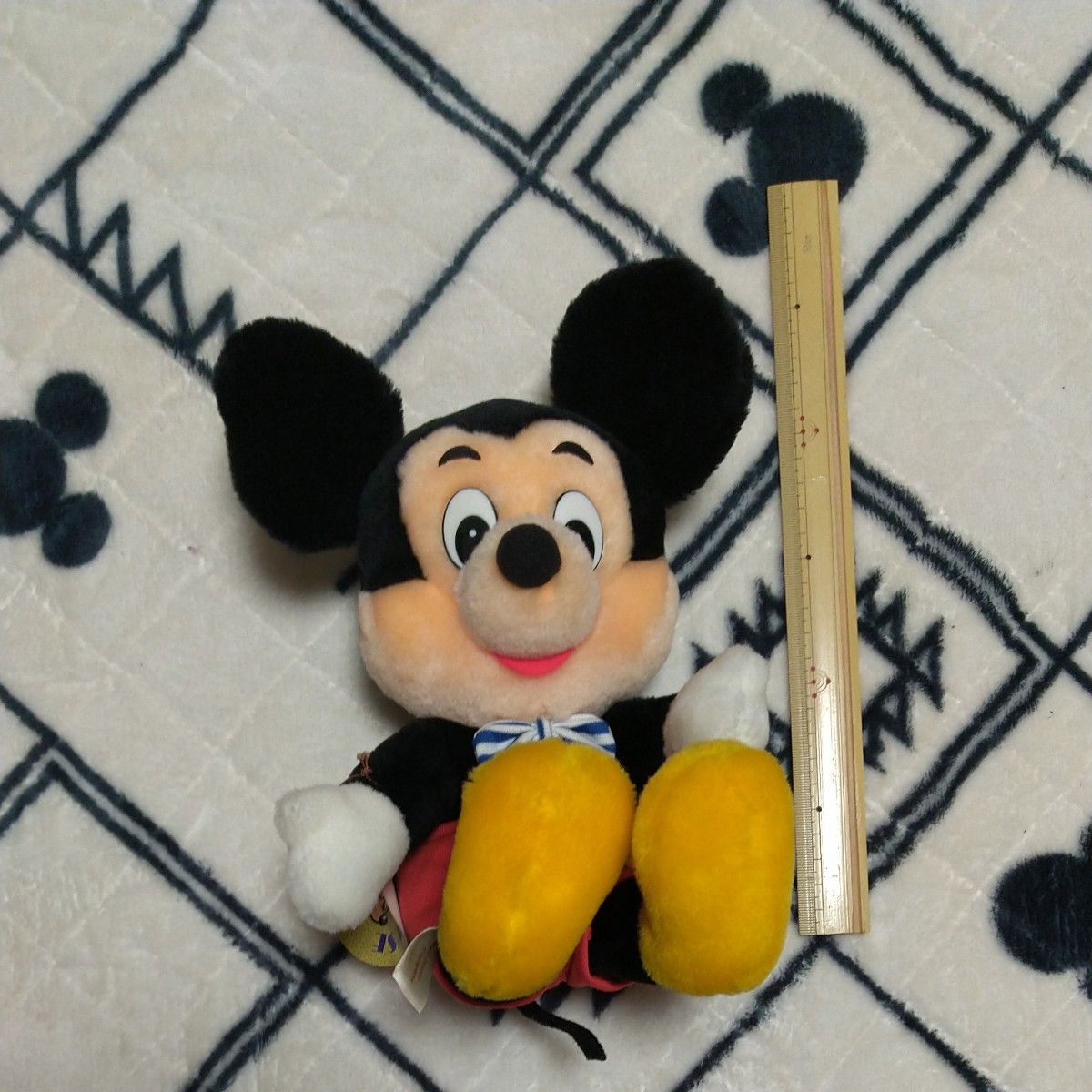 サンアンドスター製 ミッキーマウス ミニーマウス ぬいぐるみ レア