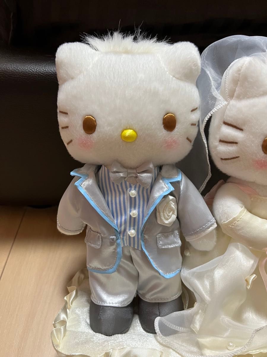 ハローキティ サンリオ ダニエル ウェディングドール ぬいぐるみ