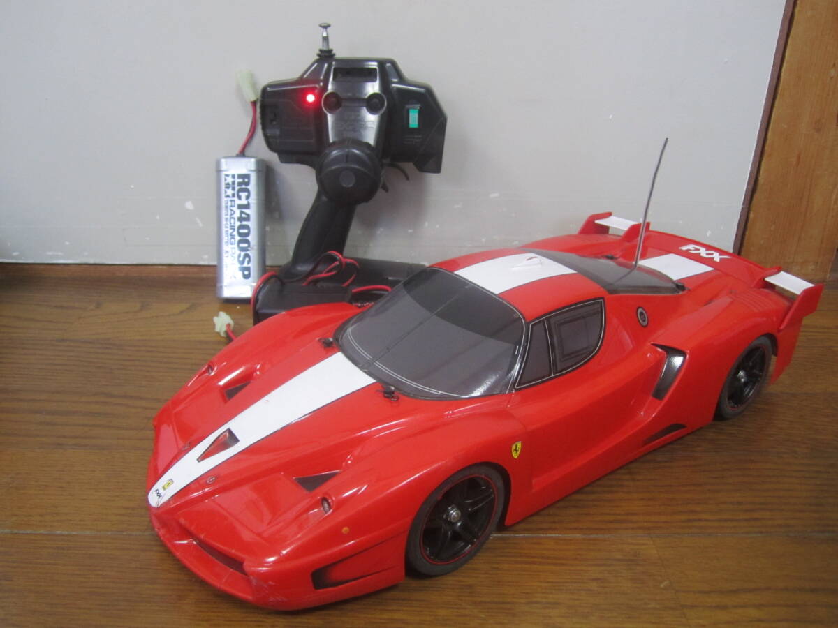 Yahoo!オークション - 1/10 RC フェラーリ FXX すぐに遊べる全部セット