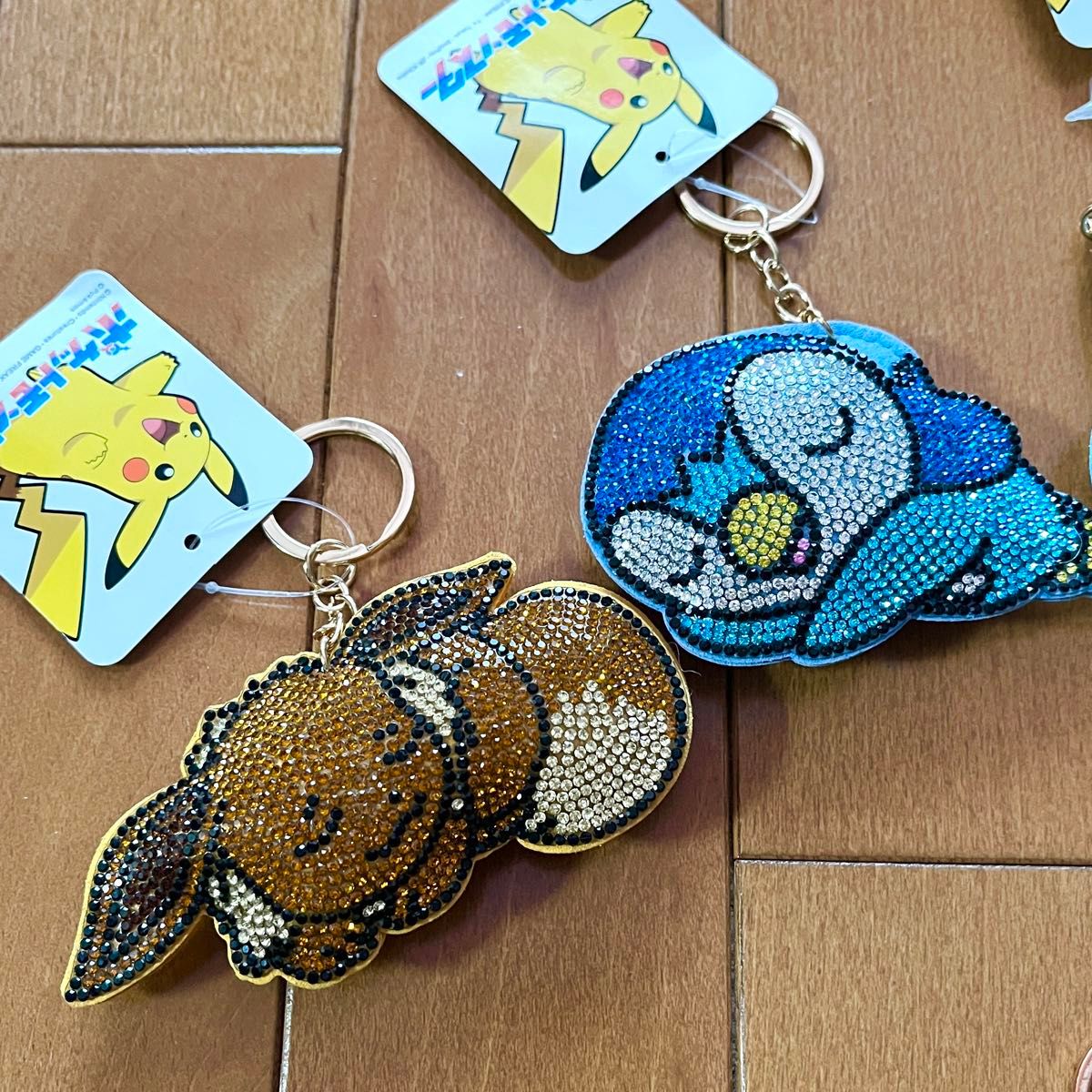 ポケットモンスター ポケモン キラキラキーホルダー 未使用4つ＋おまけ