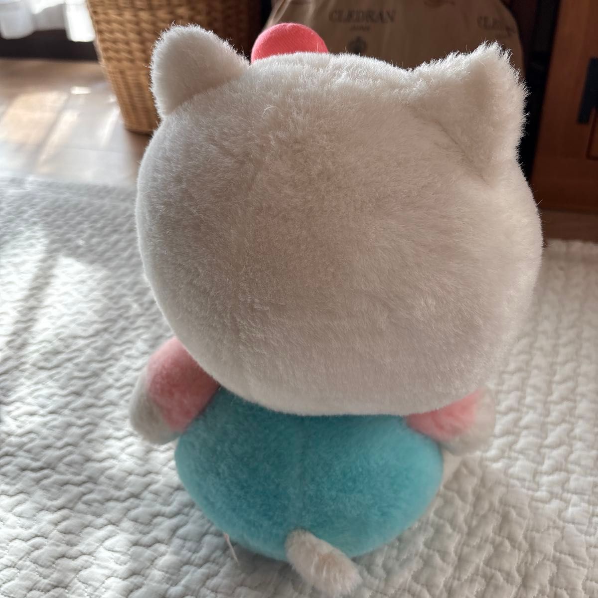 希少 入手困難 昭和レトロ 日本製 ハローキティ ぬいぐるみ パステル