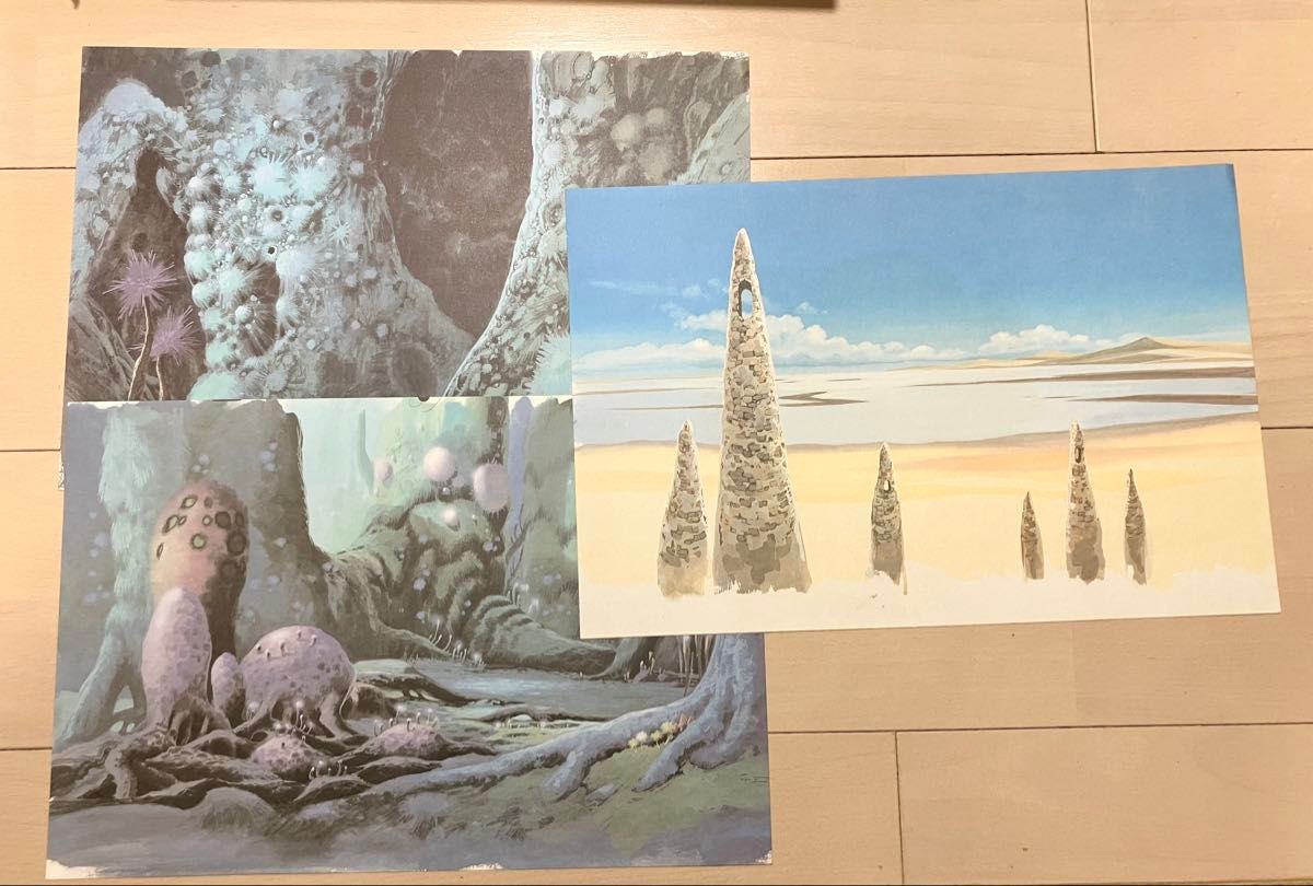 スタジオジブリ 風の谷のナウシカ 複製セル画 背景セット 宮崎駿 フル