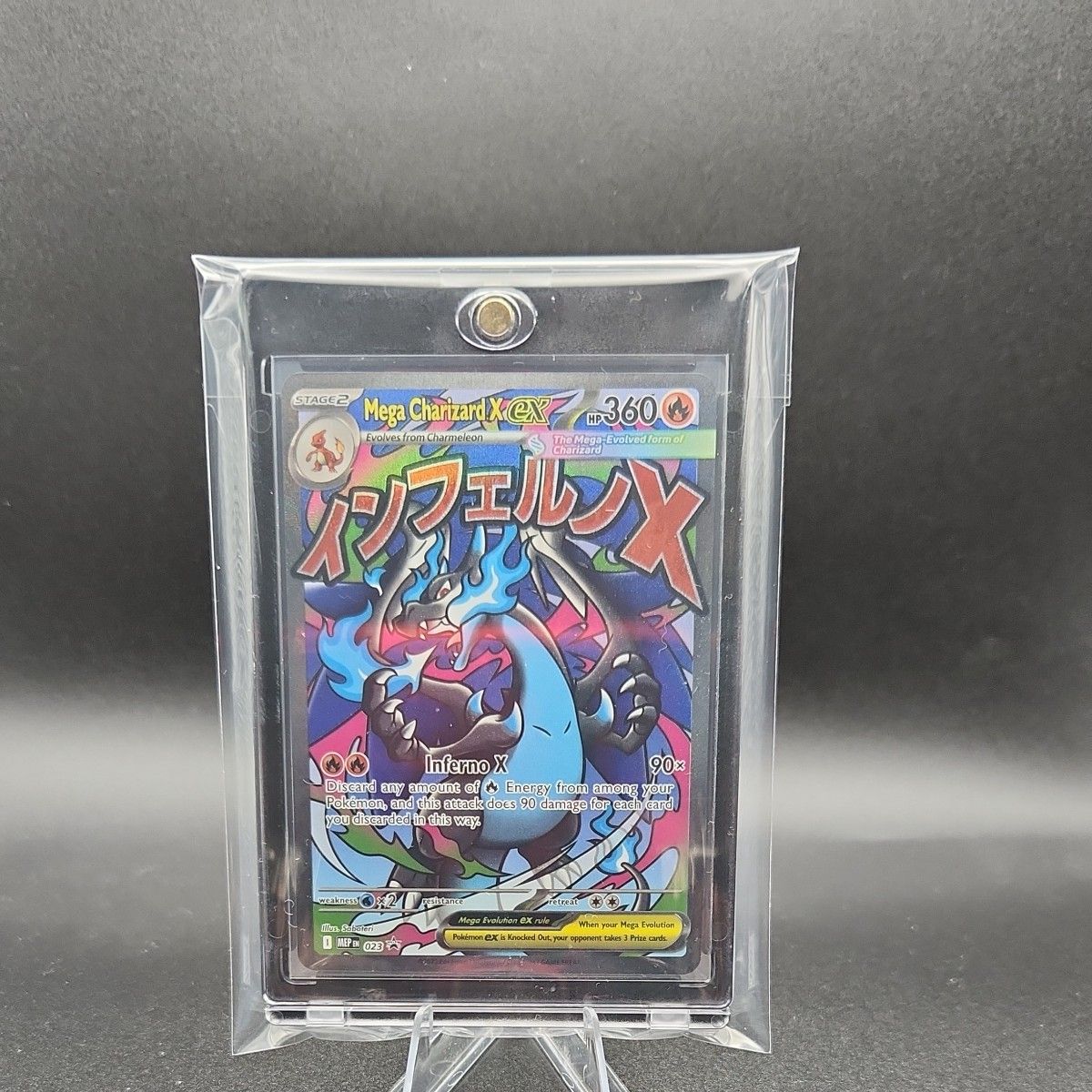 海外限定】メガリザードンX ex 英語版 360HP 日本未流通 ポケモン