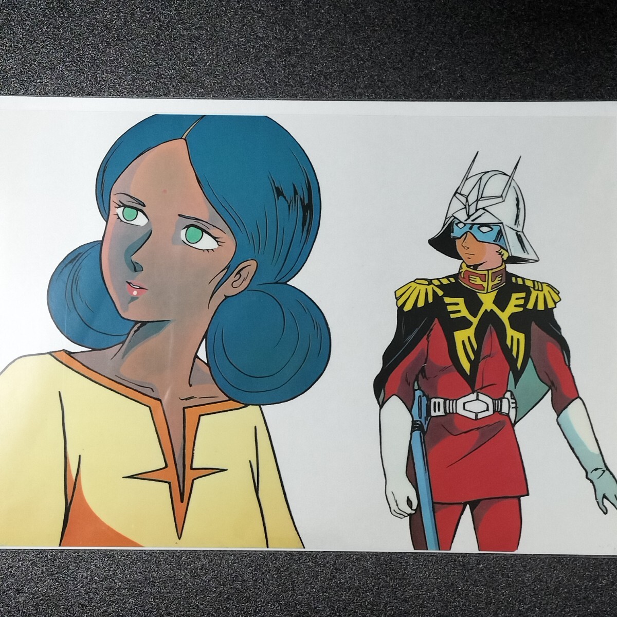 Yahoo!オークション - 【当時物】機動戦士ガンダム 複製セル画/シャア