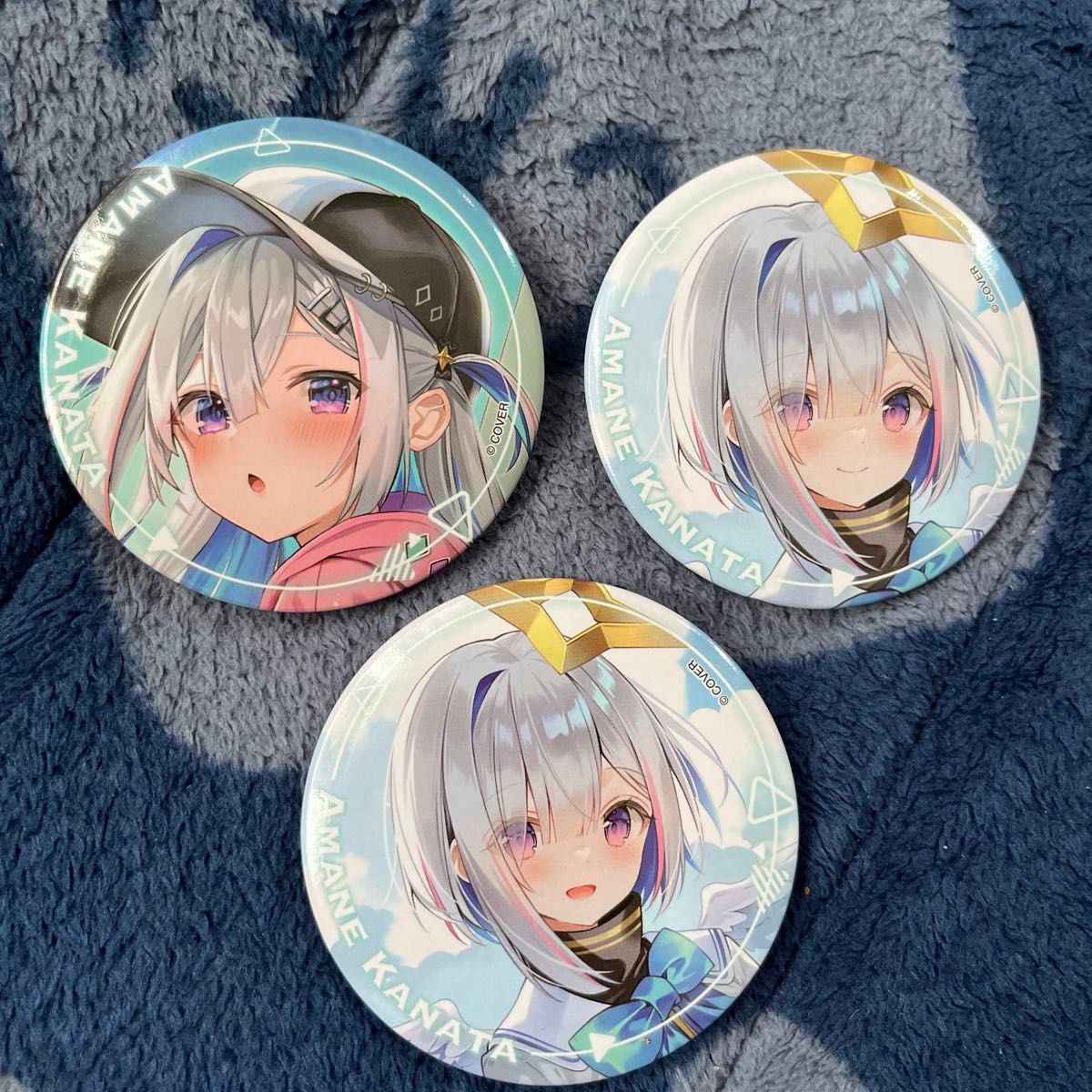 ホロライブ 天音かなた Art缶バッジ 3個セット｜Yahoo!フリマ（旧