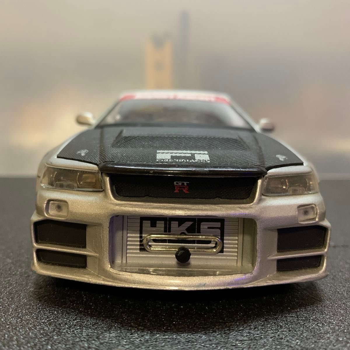 250 ニッサン スカイライン GT-R R34 1/24スケールダイキャスト