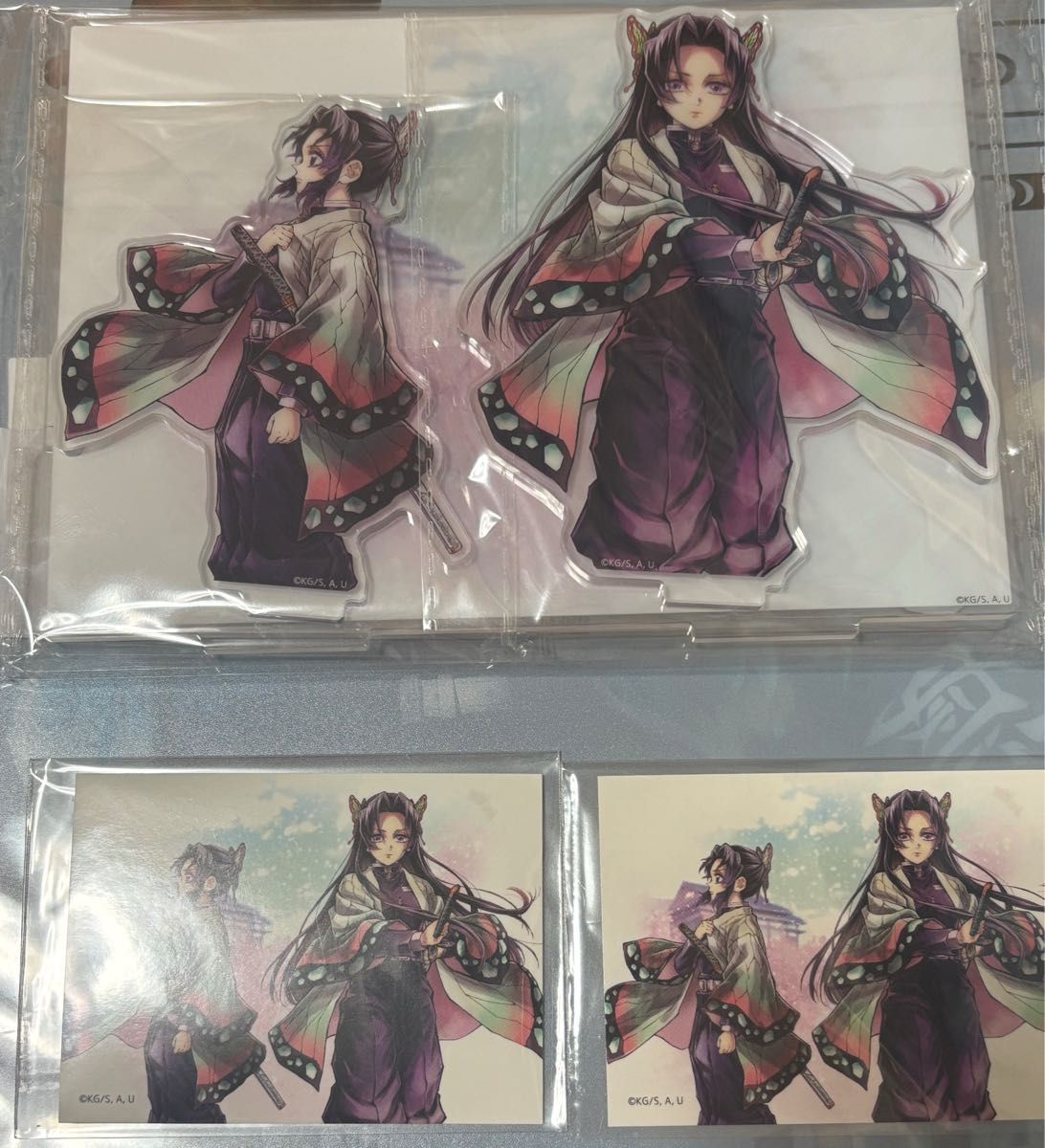 鬼滅の刃繋ぐしのぶとカナエWEBSHOPくじC賞E賞F賞G賞胡蝶しのぶ胡蝶