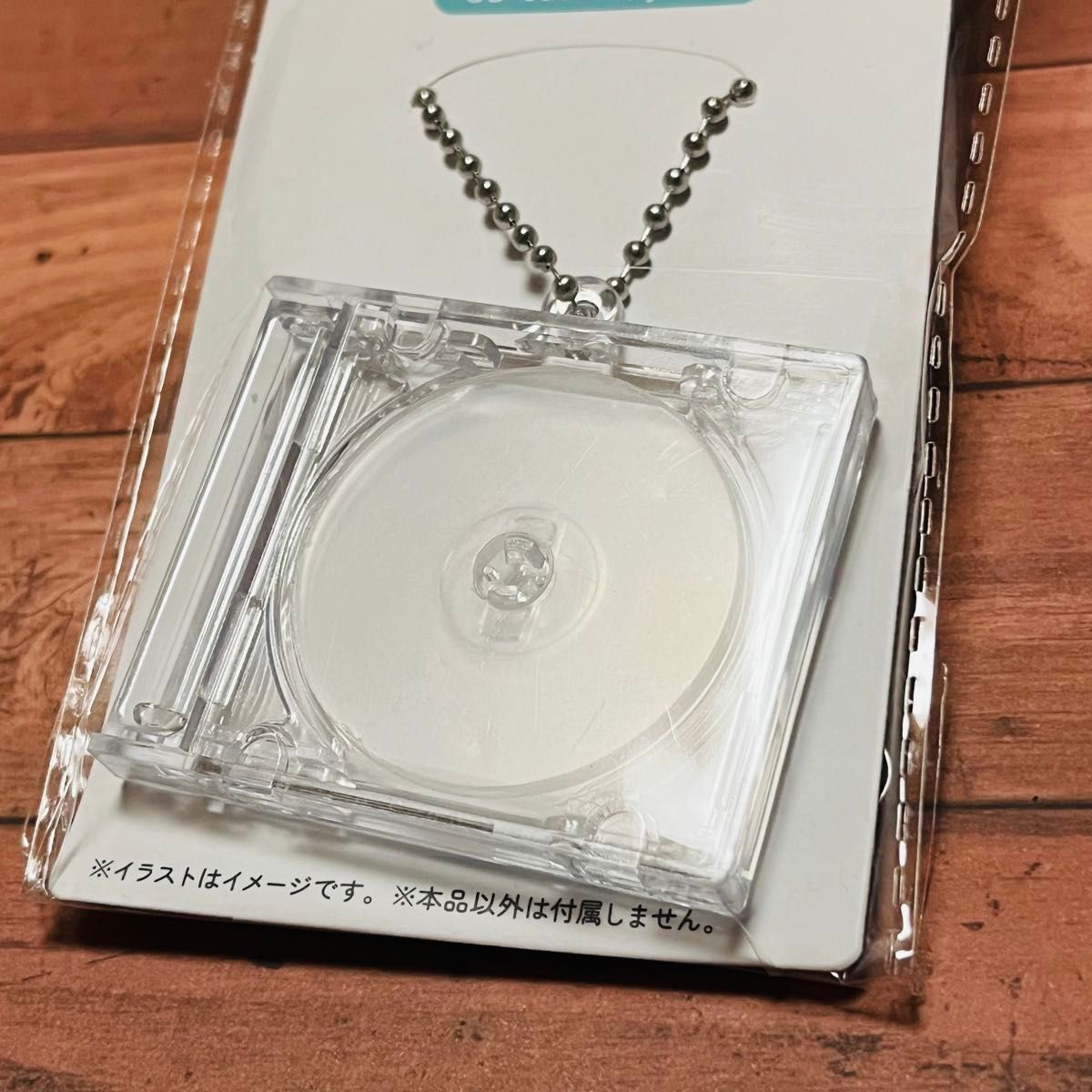 CDケース風 キーホルダー 推し活 ミニチュアCD セリア クリア｜Yahoo