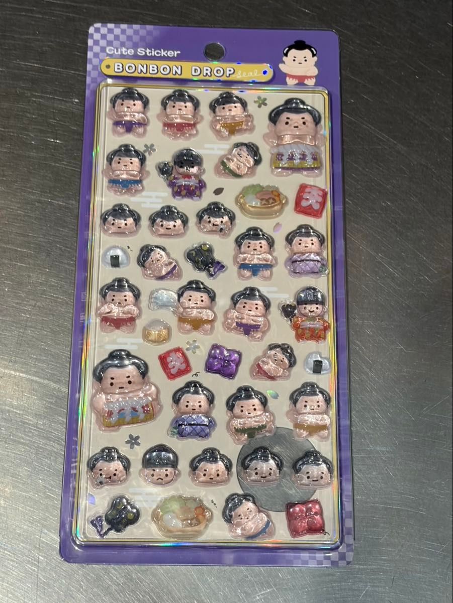 新品未開封】和柄 ボンボンドロップシール 日本 古都めぐり BONBON