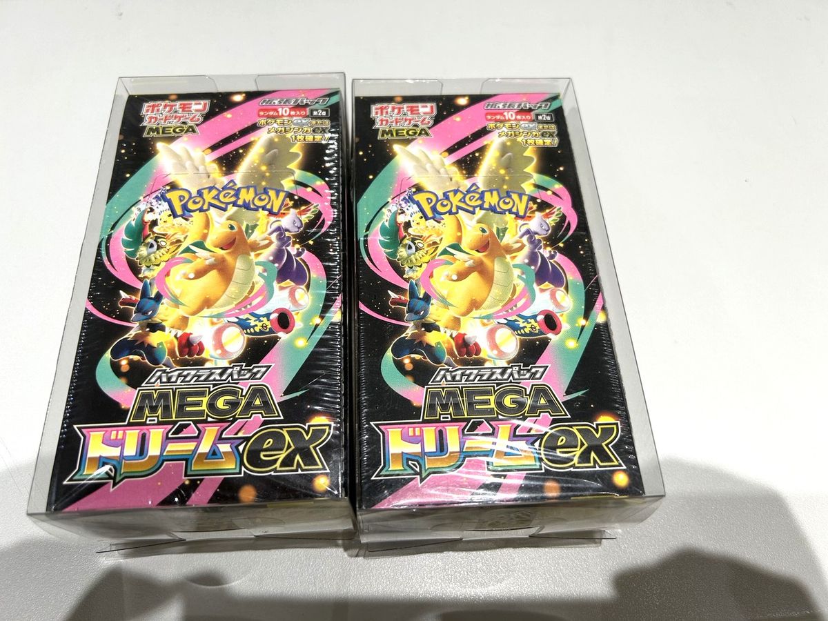 ポケモンカード 拡張パック MEGA メガドリームex 2BOX シュリンク付き