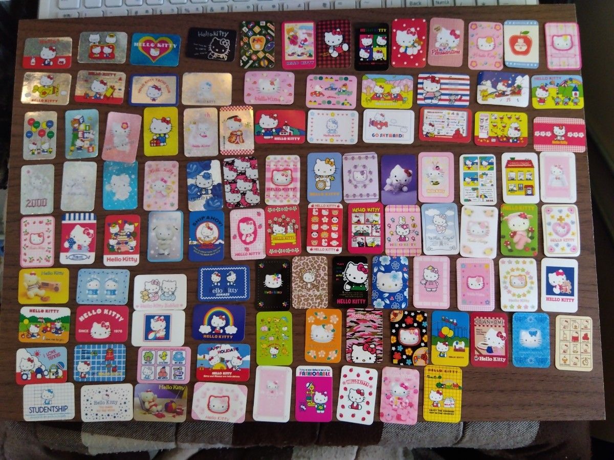 ハローキティ サンリオ シール フレークシール セット 101枚 PACK'O