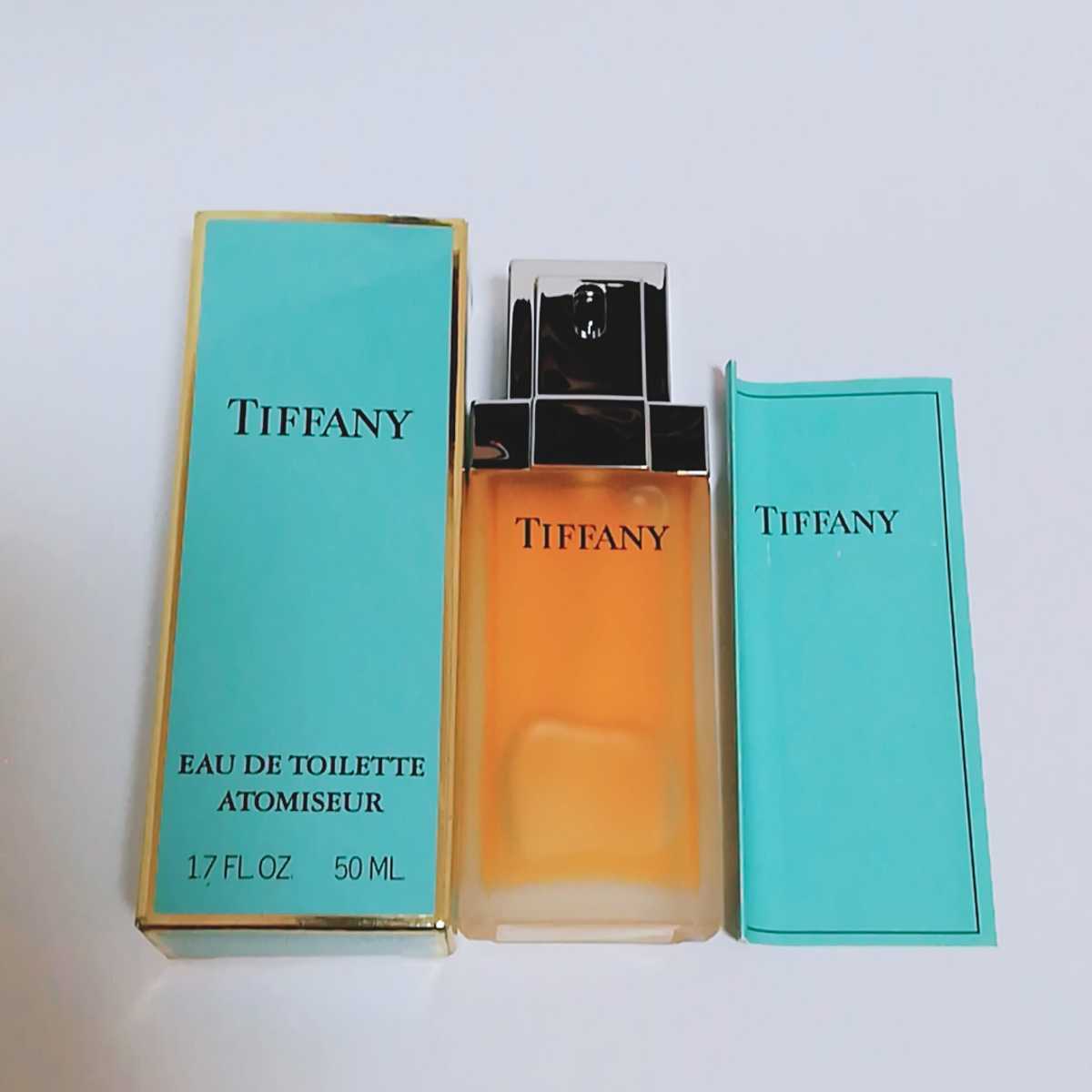 送料無料 ほぼ新品 廃盤 TIFFANY ティファニー オードトワレ 50ml