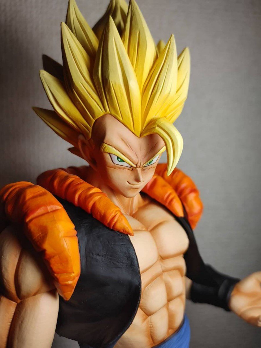 ドラゴンボールリペイント フィギュア グランディスタゴジータ 二次元塗装