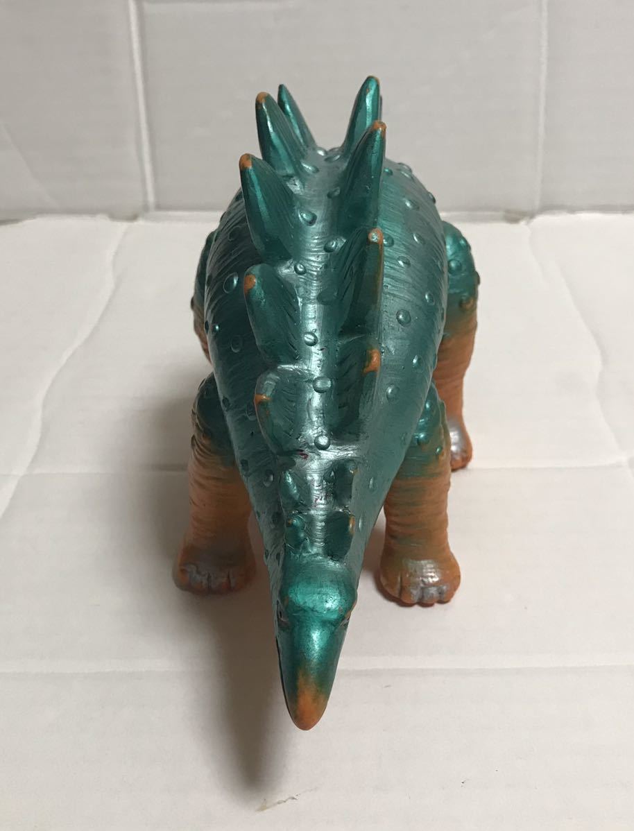 s*r様 パチモン怪獣ソフビ 恐竜ステゴサウルス 1970年頃 当時物 世界的