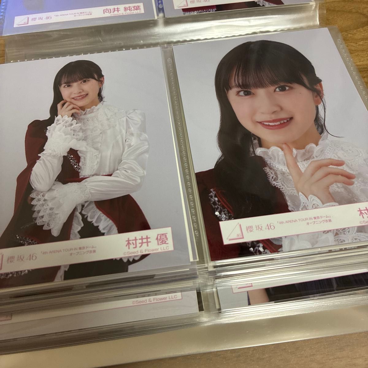 向井純葉 東京ドーム オープニング衣装 生写真 櫻坂46 福袋 2025