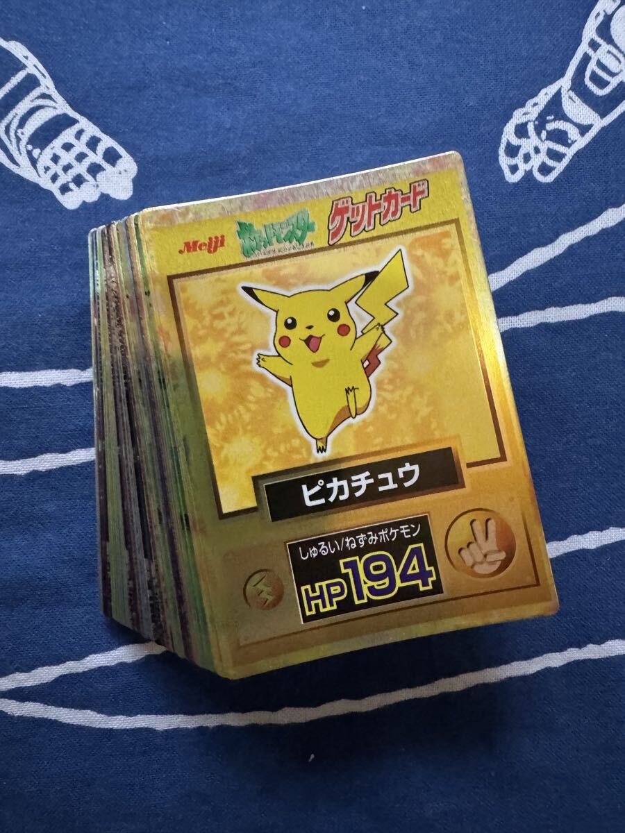 Yahoo!オークション -「ポケモン ゲットカード 明治」の落札相場・落札価格