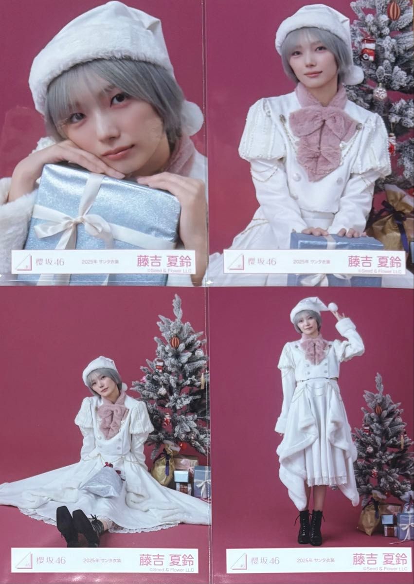 櫻坂 櫻坂46 生写真 2025年 サンタ衣装 村山美羽 コンプ｜Yahoo!フリマ