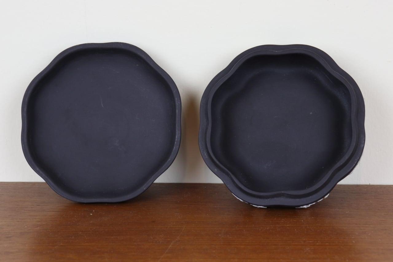 ウェッジウッド ジャスパー 小物入れ ボックス 黒 ブラック WEDGWOOD