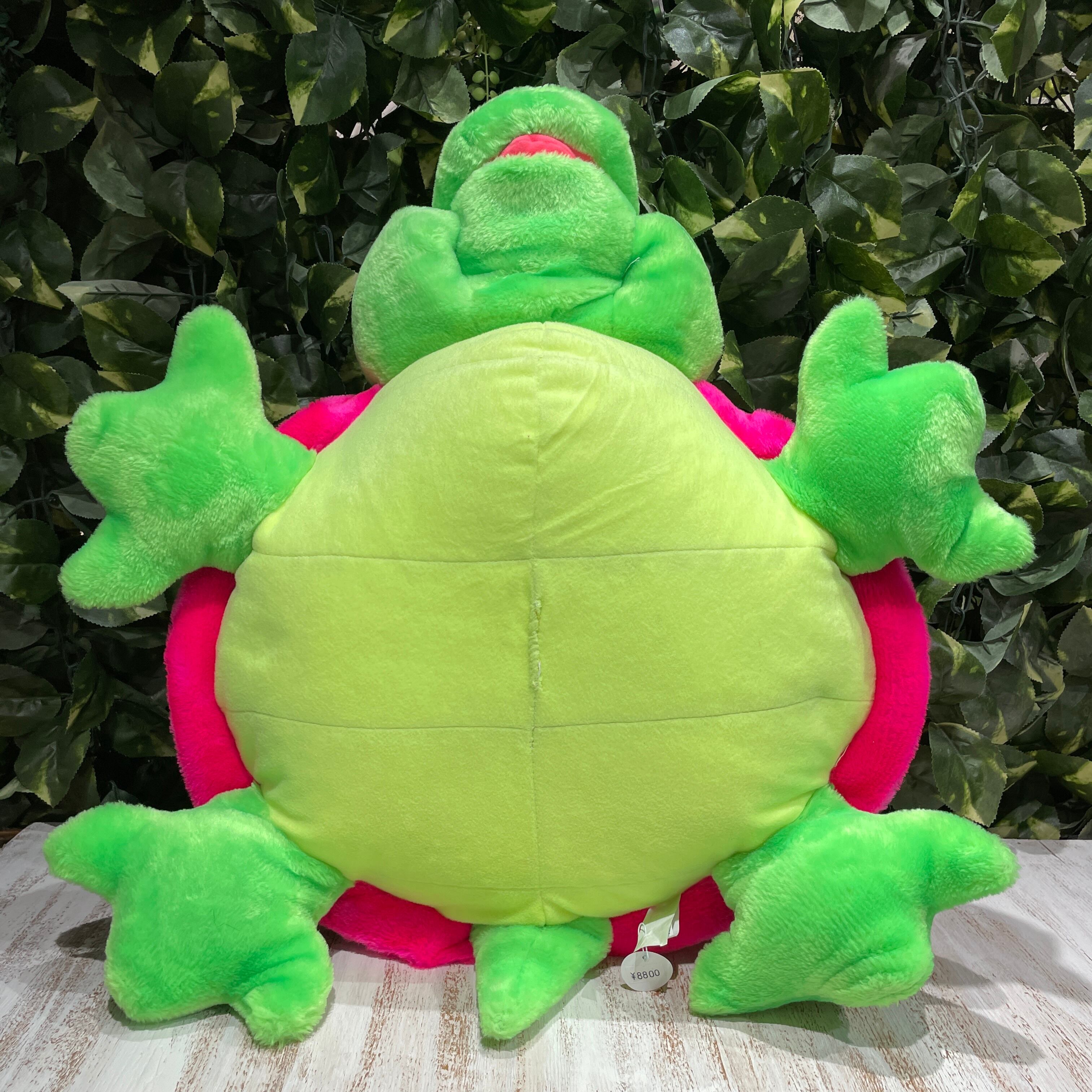 ⭐︎クレイジーカラフルタートルさん⭐︎ビッグなカメのぬいぐるみ