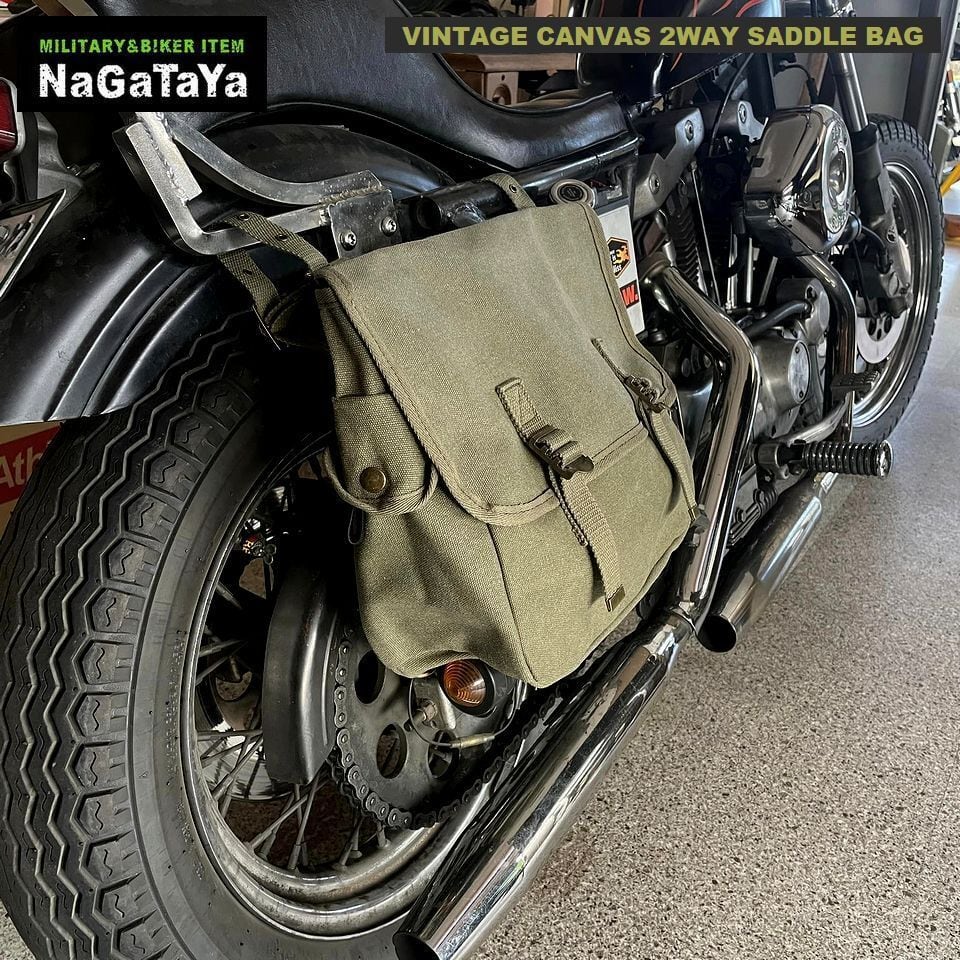 DIN MARKET ディーンマーケット ビンテージキャンバス サドル