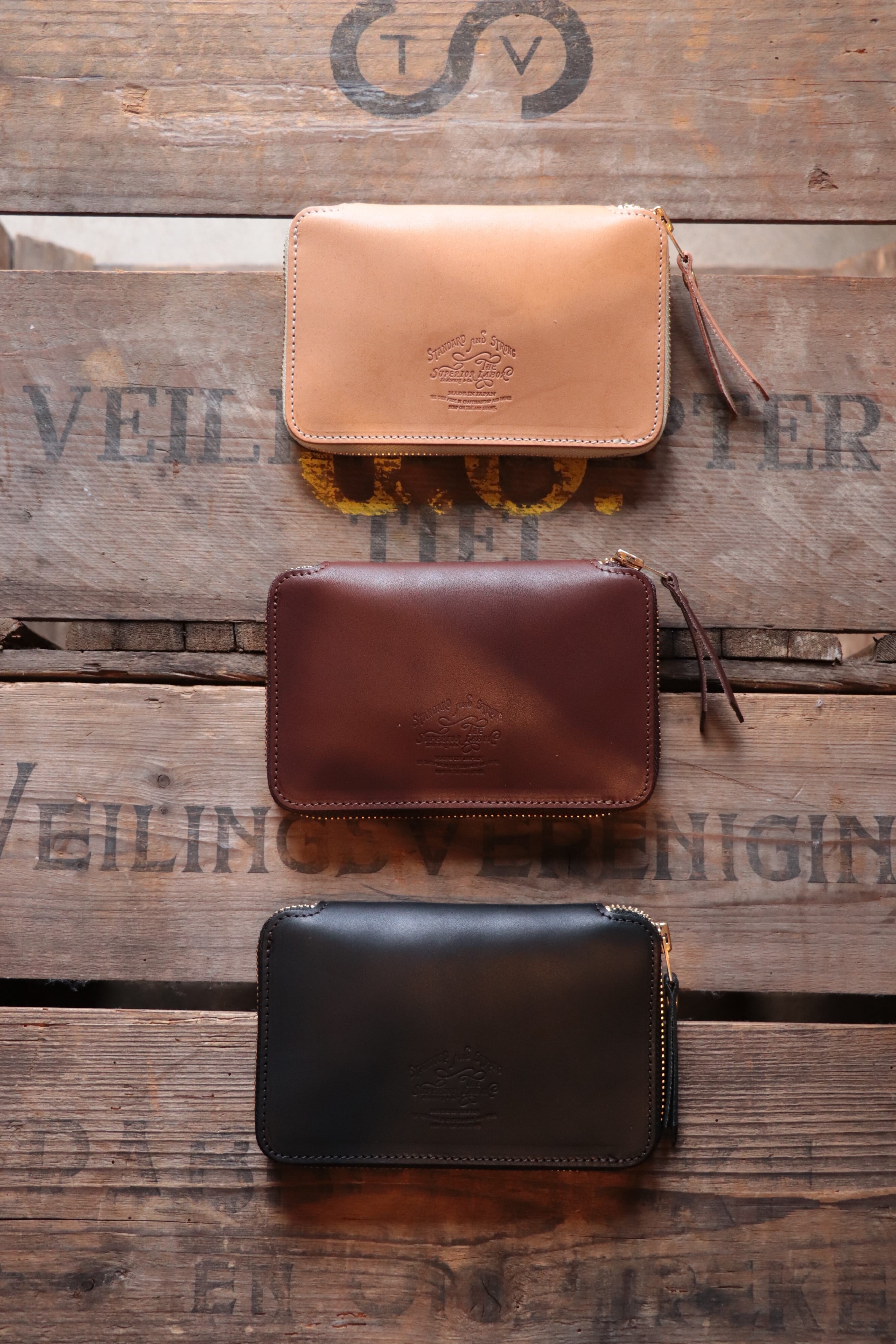 THE SUPERIOR LABOR/シュペリオールレイバー zip middle wallet | MAMBO