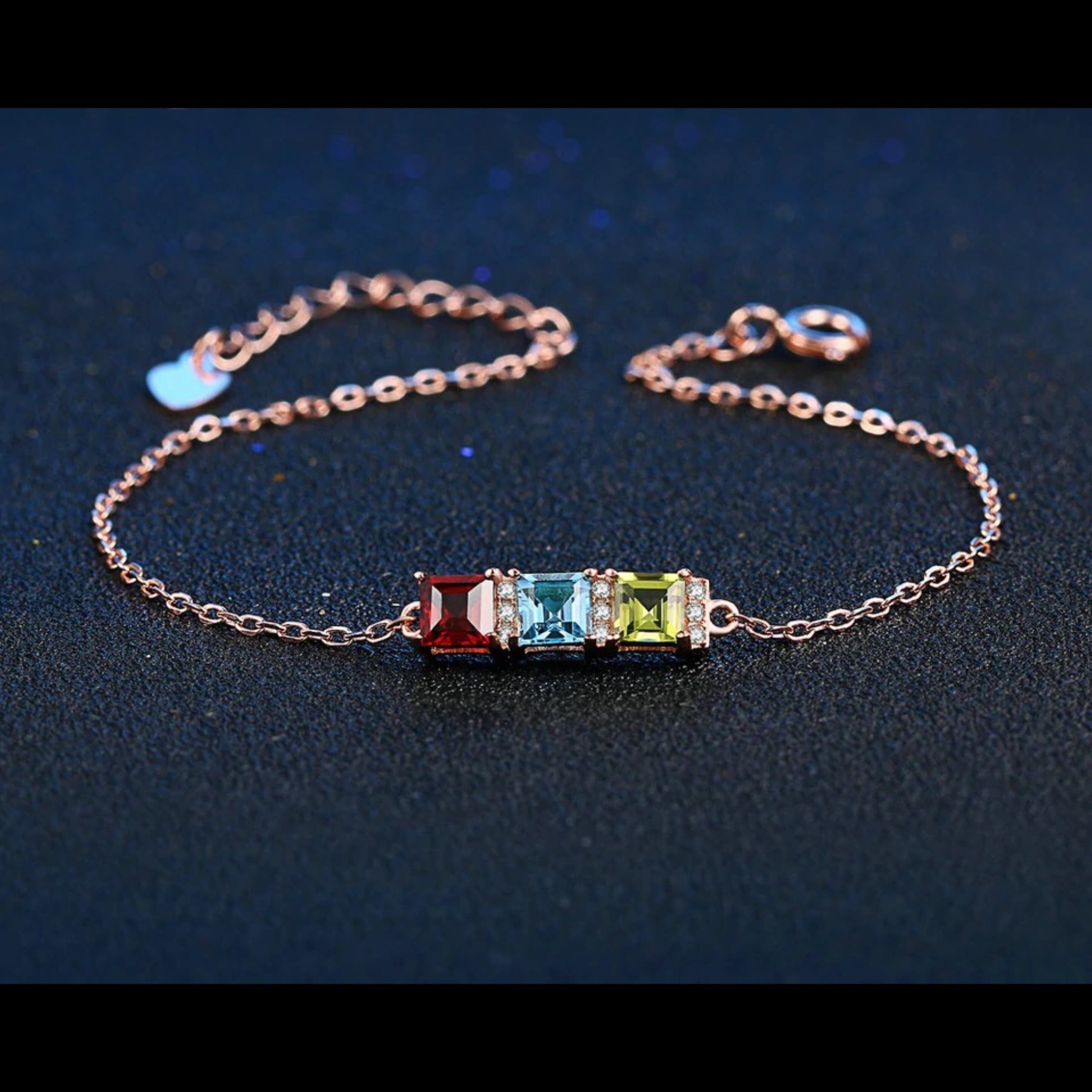 マルチカラー ストーン ブレスレット | Brook Closet（ブルック