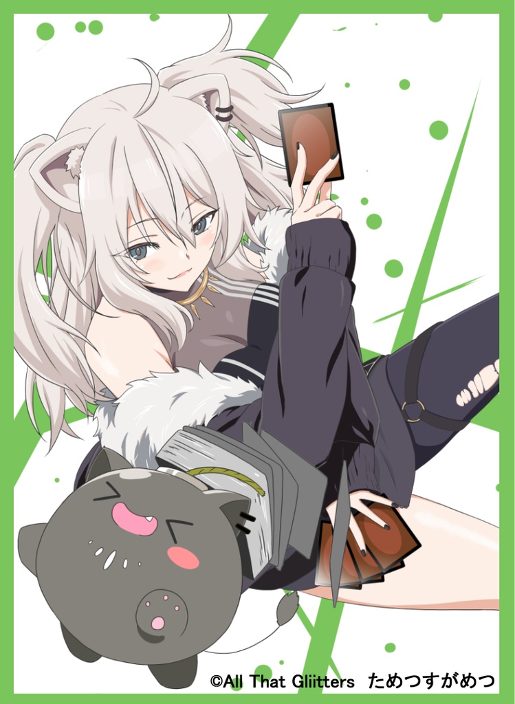 獅白ぼたんスリーブ - All That Glitters - BOOTH